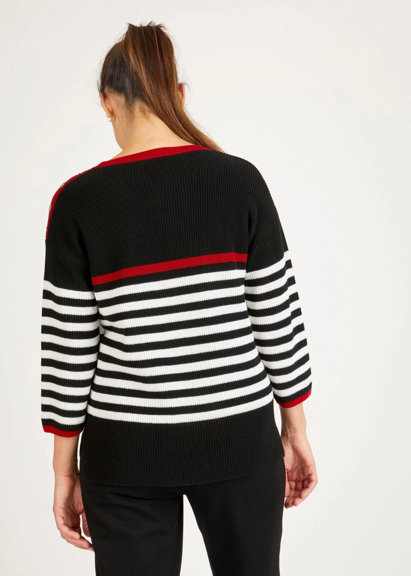 113621- Stripe Jumper - Rabe