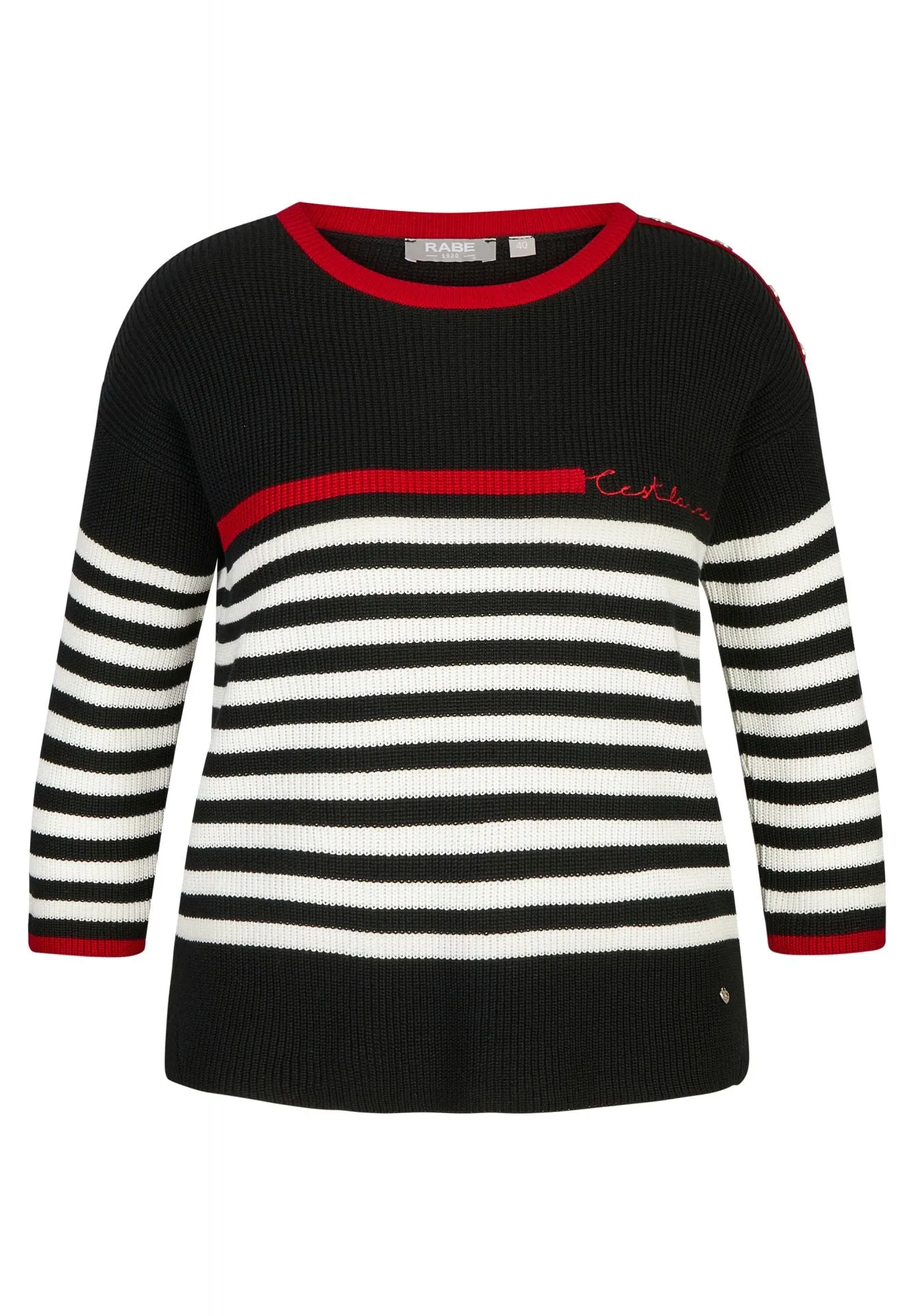 113621- Stripe Jumper - Rabe