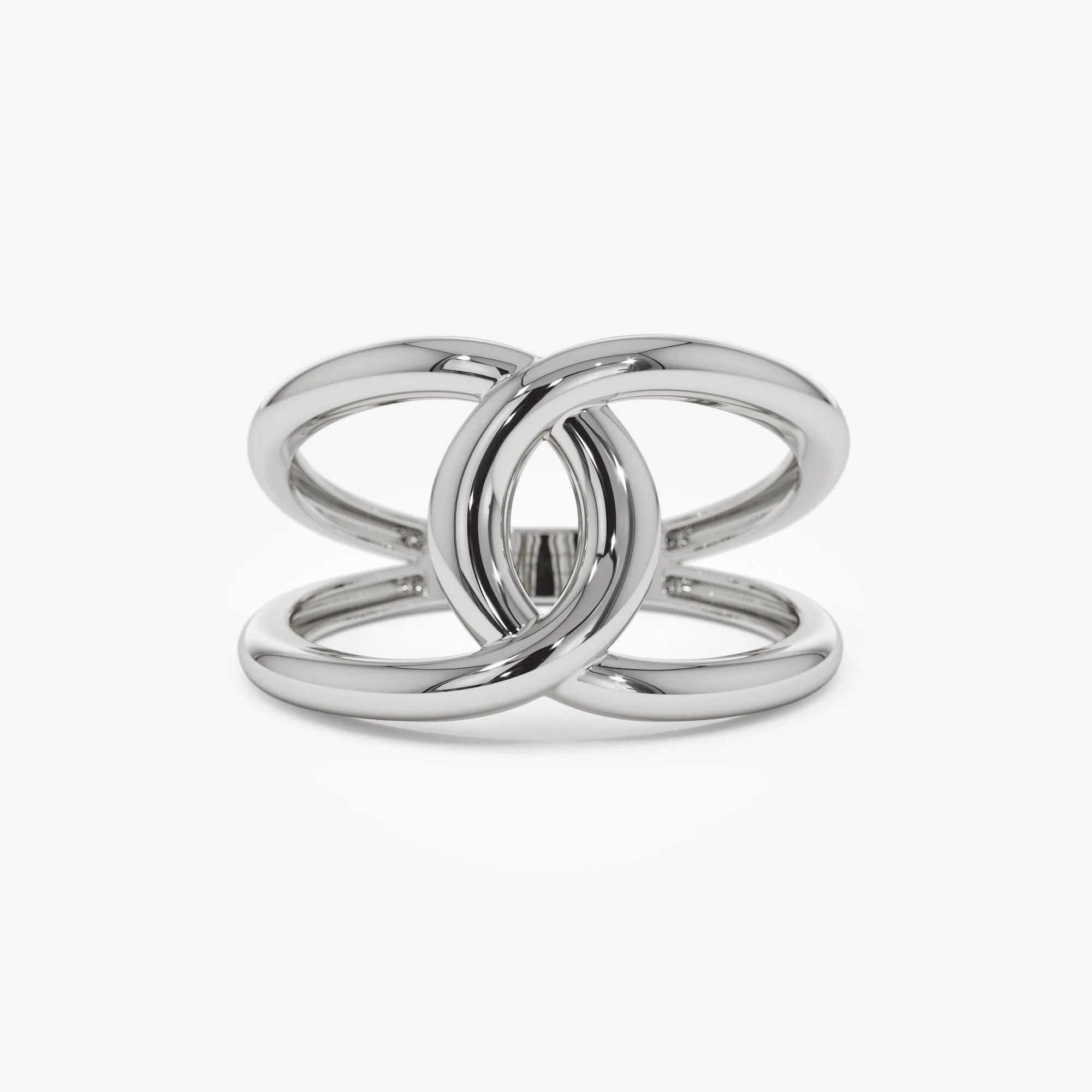 14k Gold Infinity Knot Ring