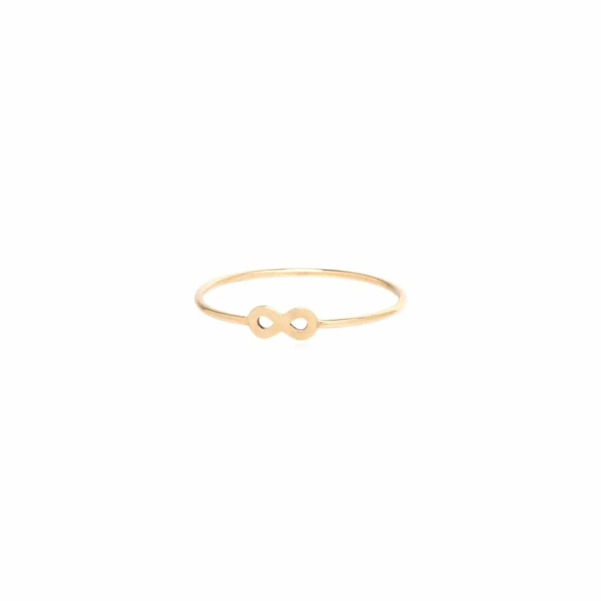 14k Itty Bitty Infinity Ring