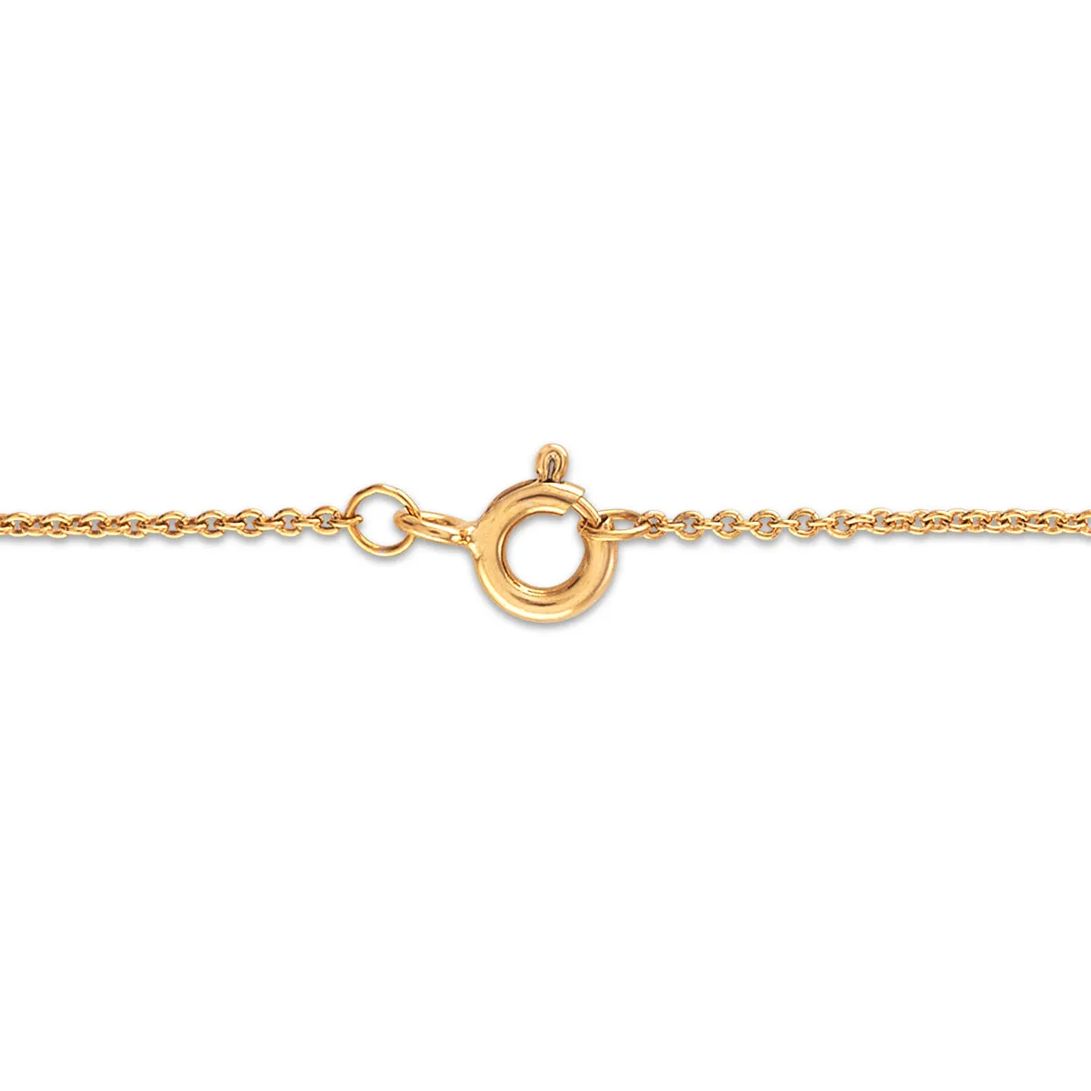 1/6 CTW Diamond Infinity 17.5-inch Necklace in 10KT Yellow Gold