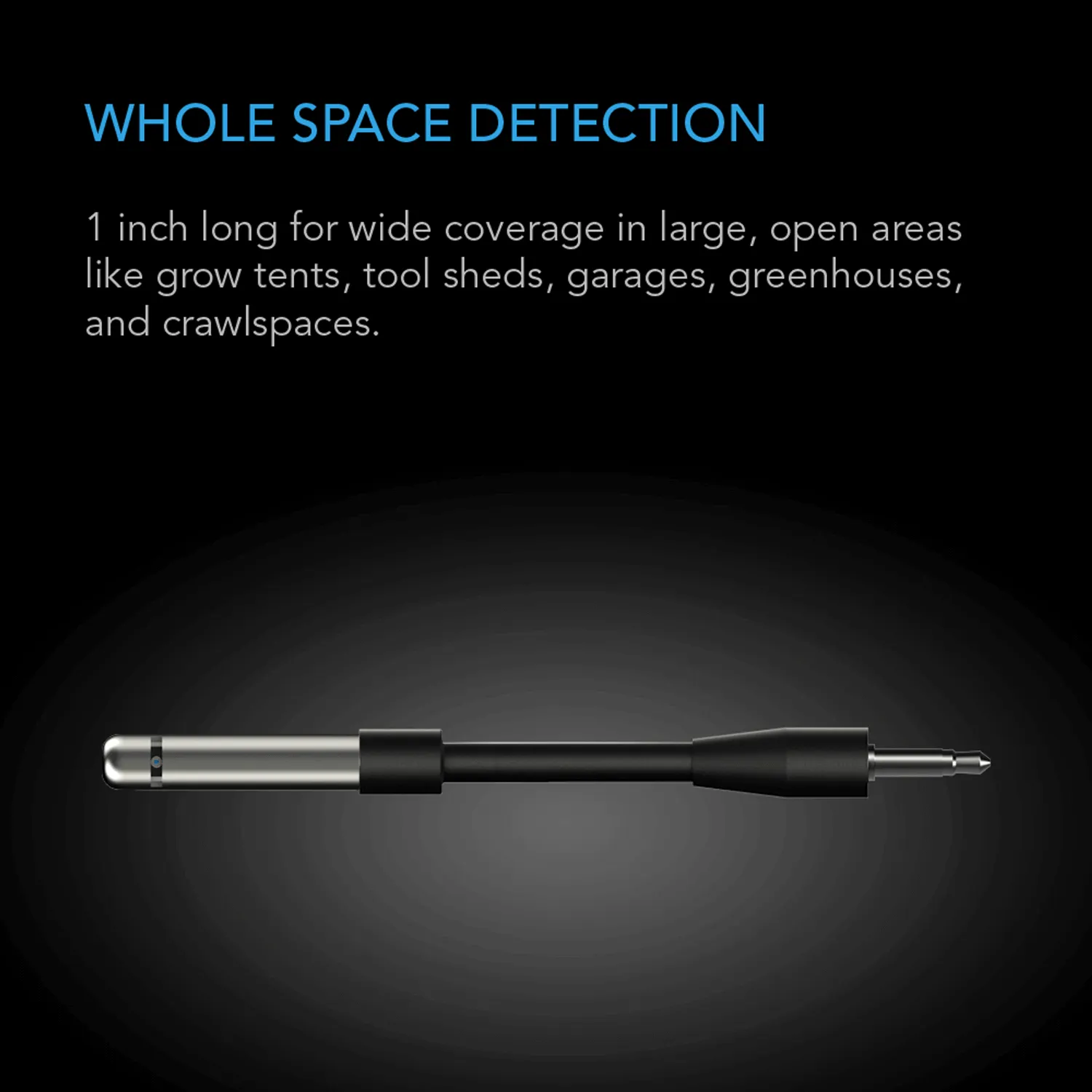 AC Infinity Controller Sensor Probe, 1" Corded Climate Detector