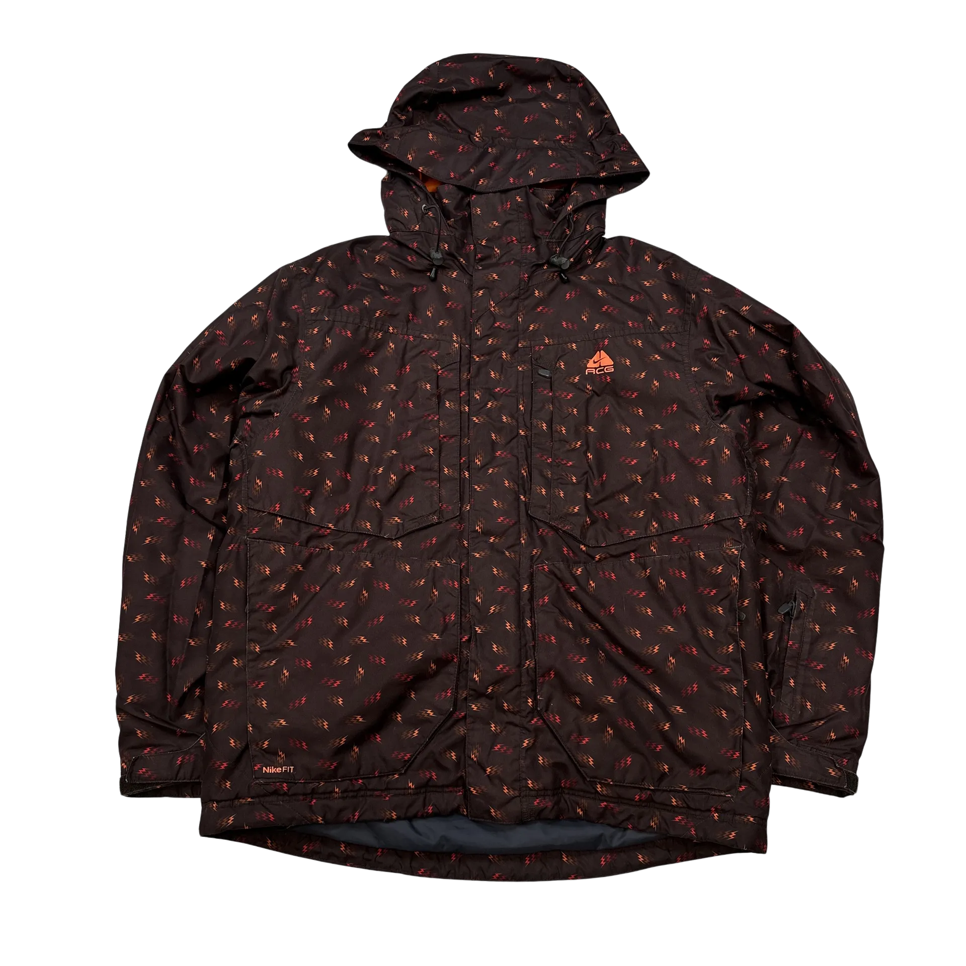 ACG Lightning Patterned Padded Jacket - Medium