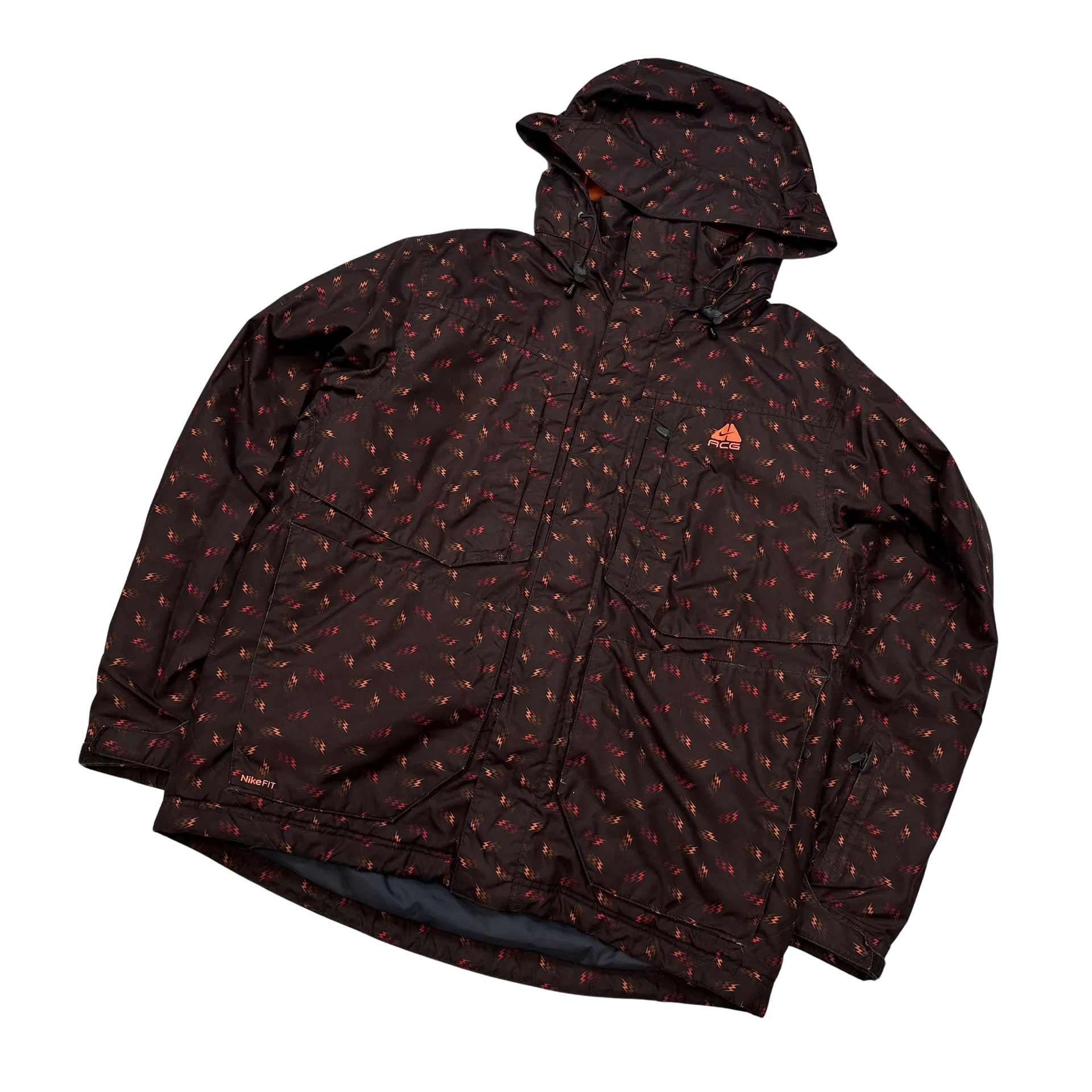 ACG Lightning Patterned Padded Jacket - Medium