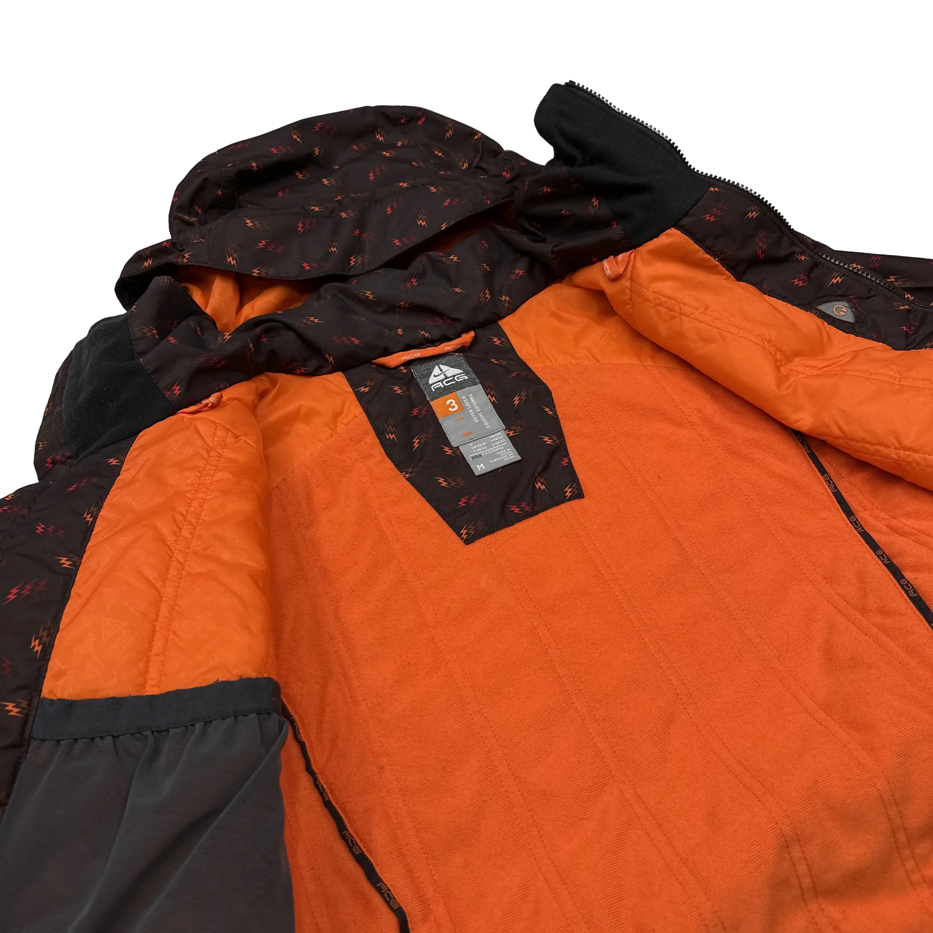 ACG Lightning Patterned Padded Jacket - Medium