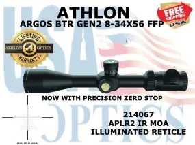 ATHLON, 214067, ARGOS GEN2 8-34x56 APLR2 FFP IR MOA