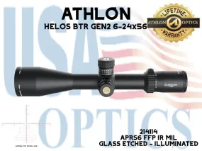 ATHLON, 214114, HELOS BTR GEN2 6-24x56 APRS6 FFP IR MIL