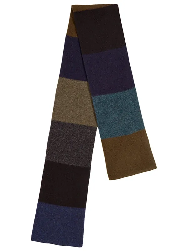 Brushed Colourblock Scarf Multicolour