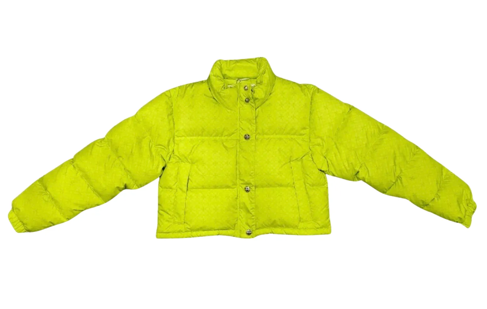 Chrome Hearts 'Neon Green' Puffer Jacket