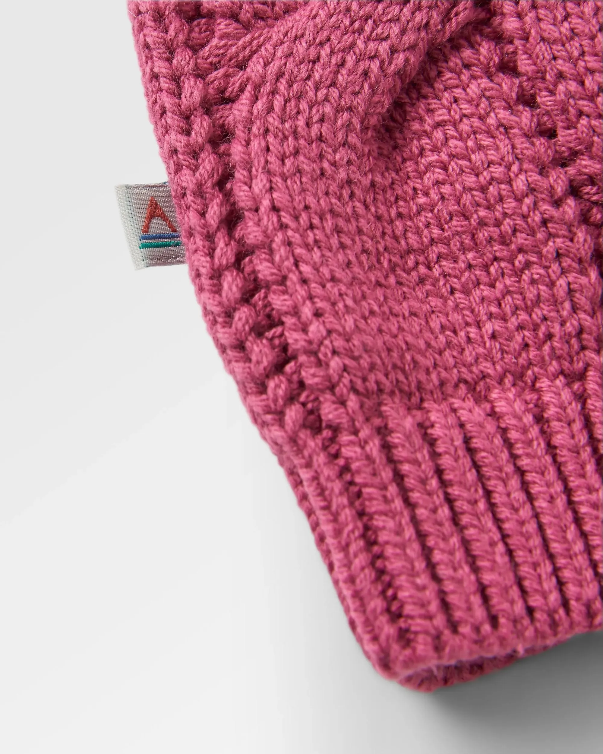 Comfort Organic Cotton Knitted Jumper - Rhubarb Multi Stripe