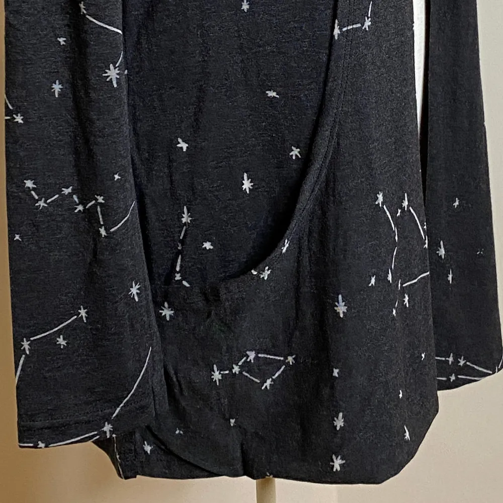 Constellation Pattern Lightweight Cardigan