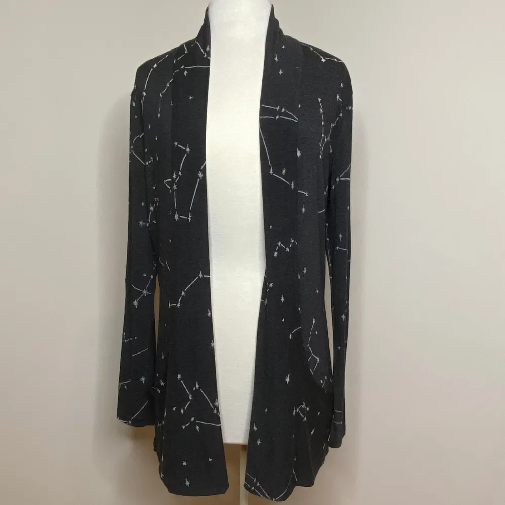 Constellation Pattern Lightweight Cardigan