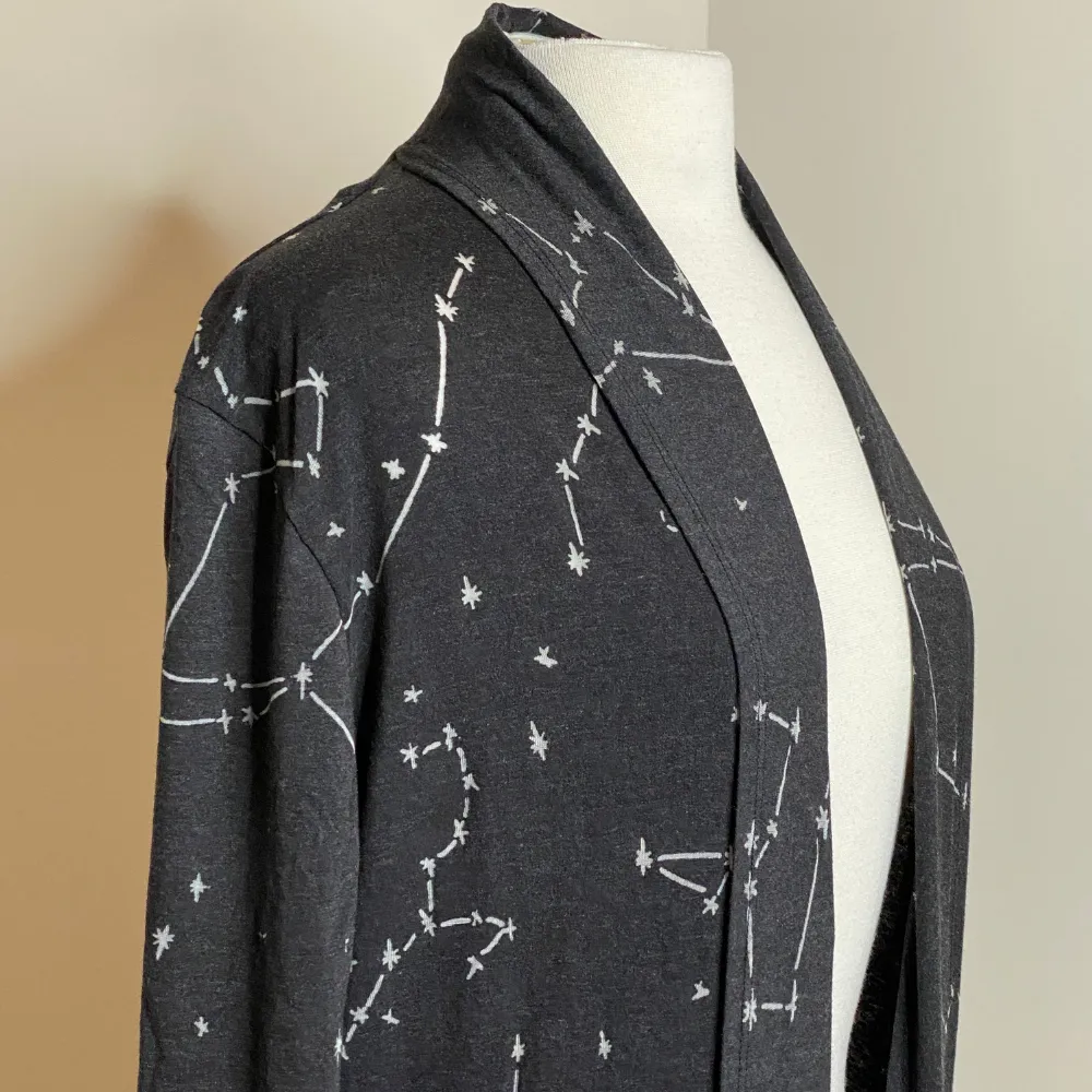 Constellation Pattern Lightweight Cardigan