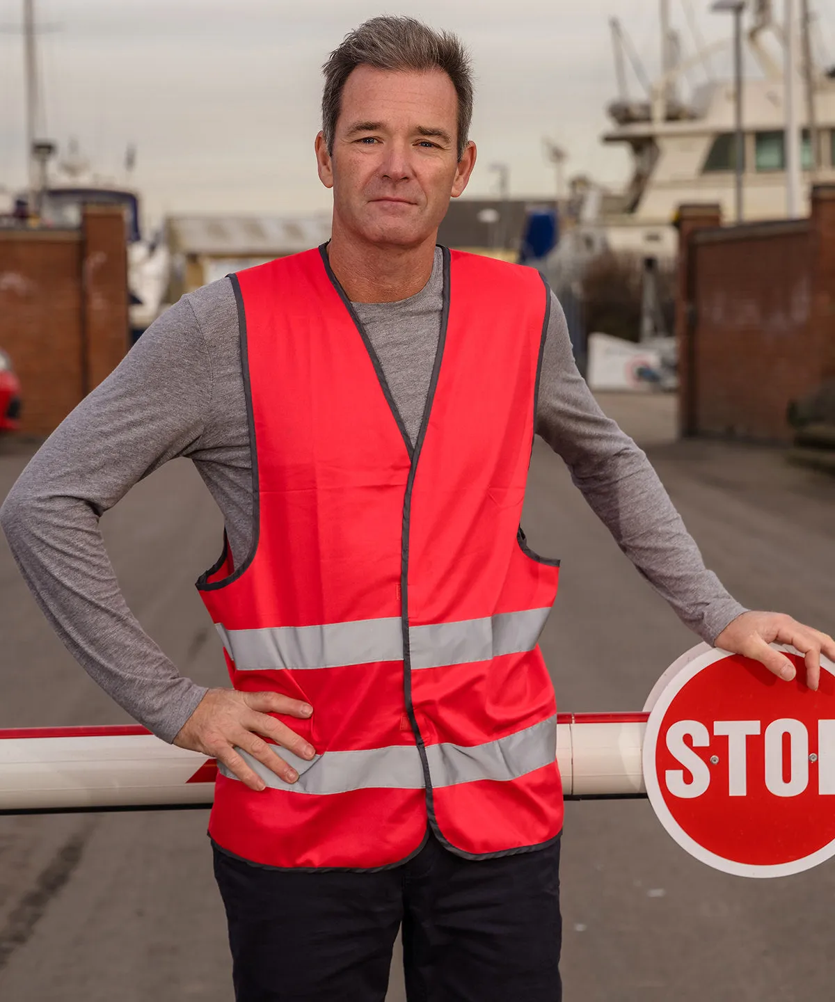 Core hi-vis vest | Fluorescent Orange