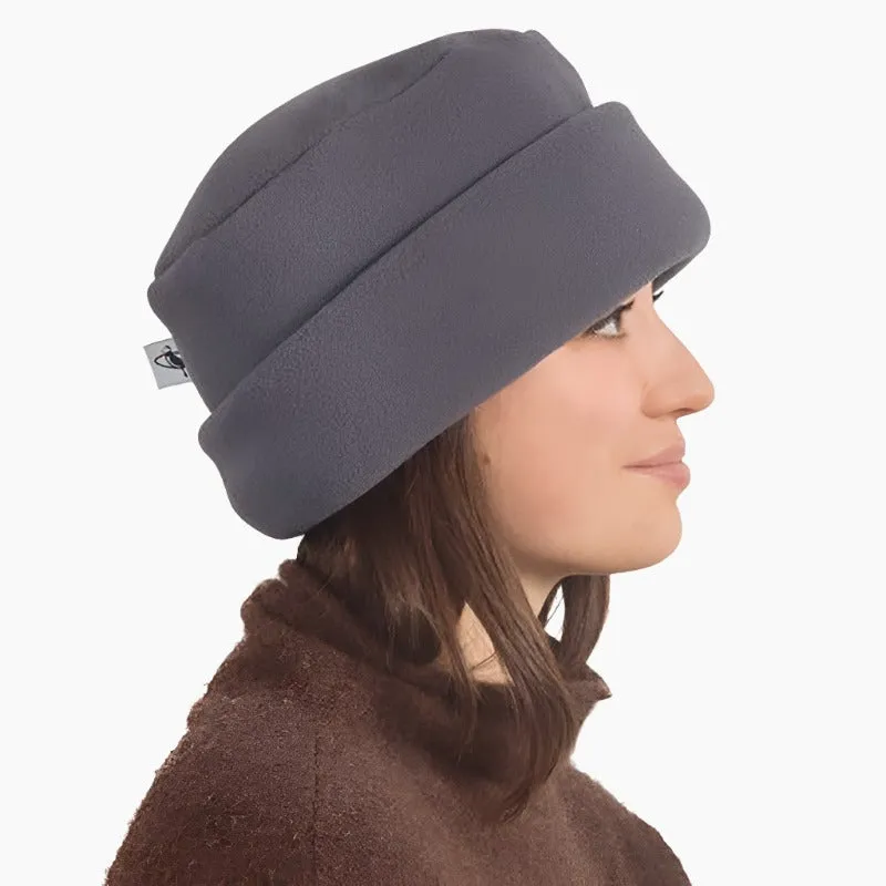 Cuffed Pillbox Hat- Polartec® Classic 300 Fleece