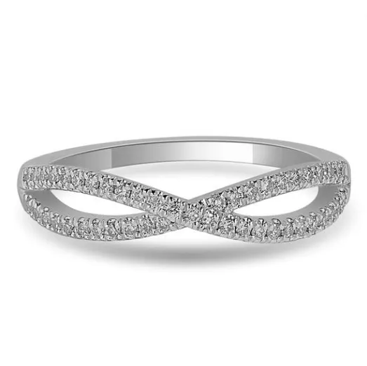 Diamond Infinity Ring