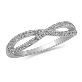 Diamond Infinity Ring