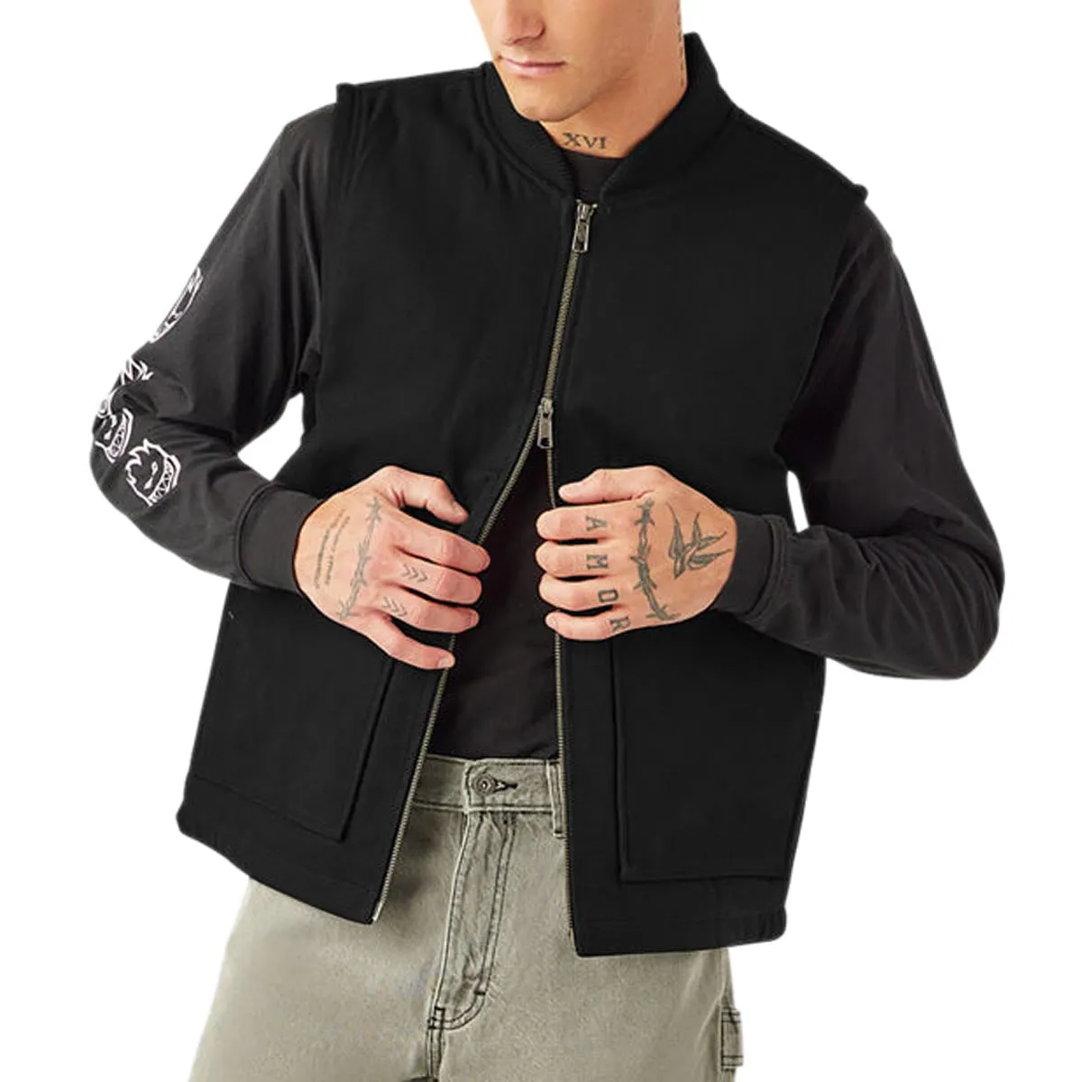 Dickies x Spitfire Vest Jacket - Black