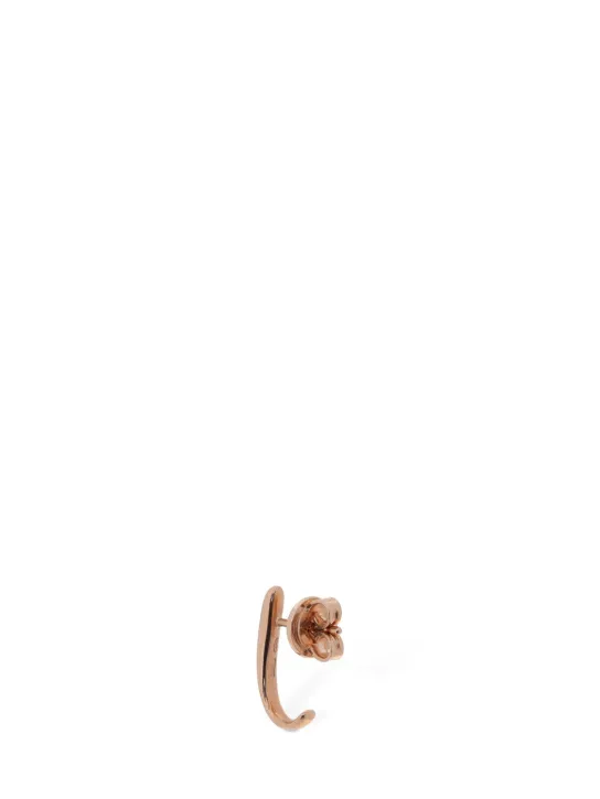 DoDo   9kt Rose gold Essential mono earring 