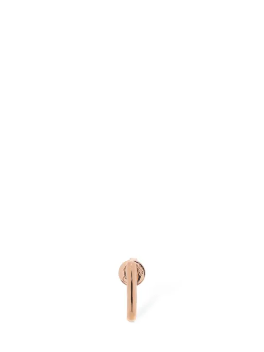 DoDo   9kt Rose gold Essential mono earring 