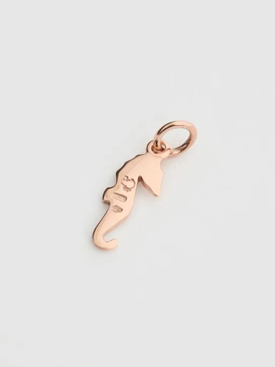 DoDo   9kt Rose gold seahorse charm 