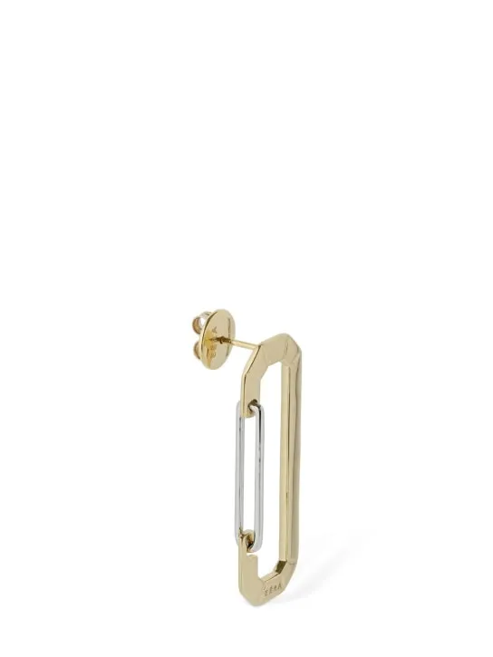 EÉRA   NY 18kt gold small mono earring 