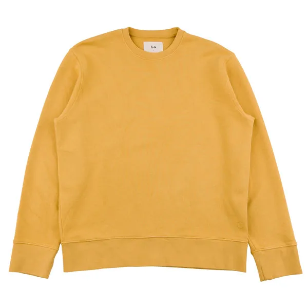 Folk Boxy Sweat - Gold