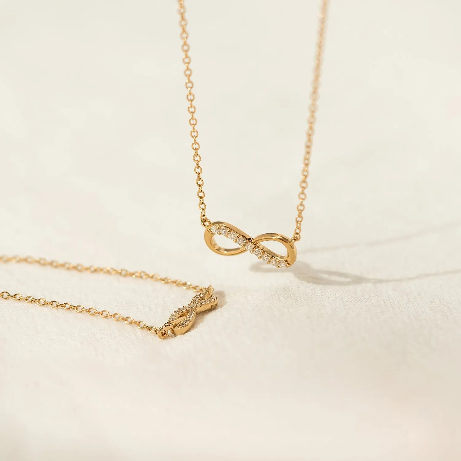 Forever Infinity Necklace with Chain