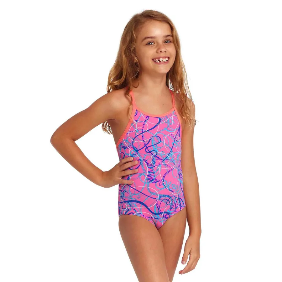 Funkita Toddler Girls Printed One Piece FG01T - Quick Flick