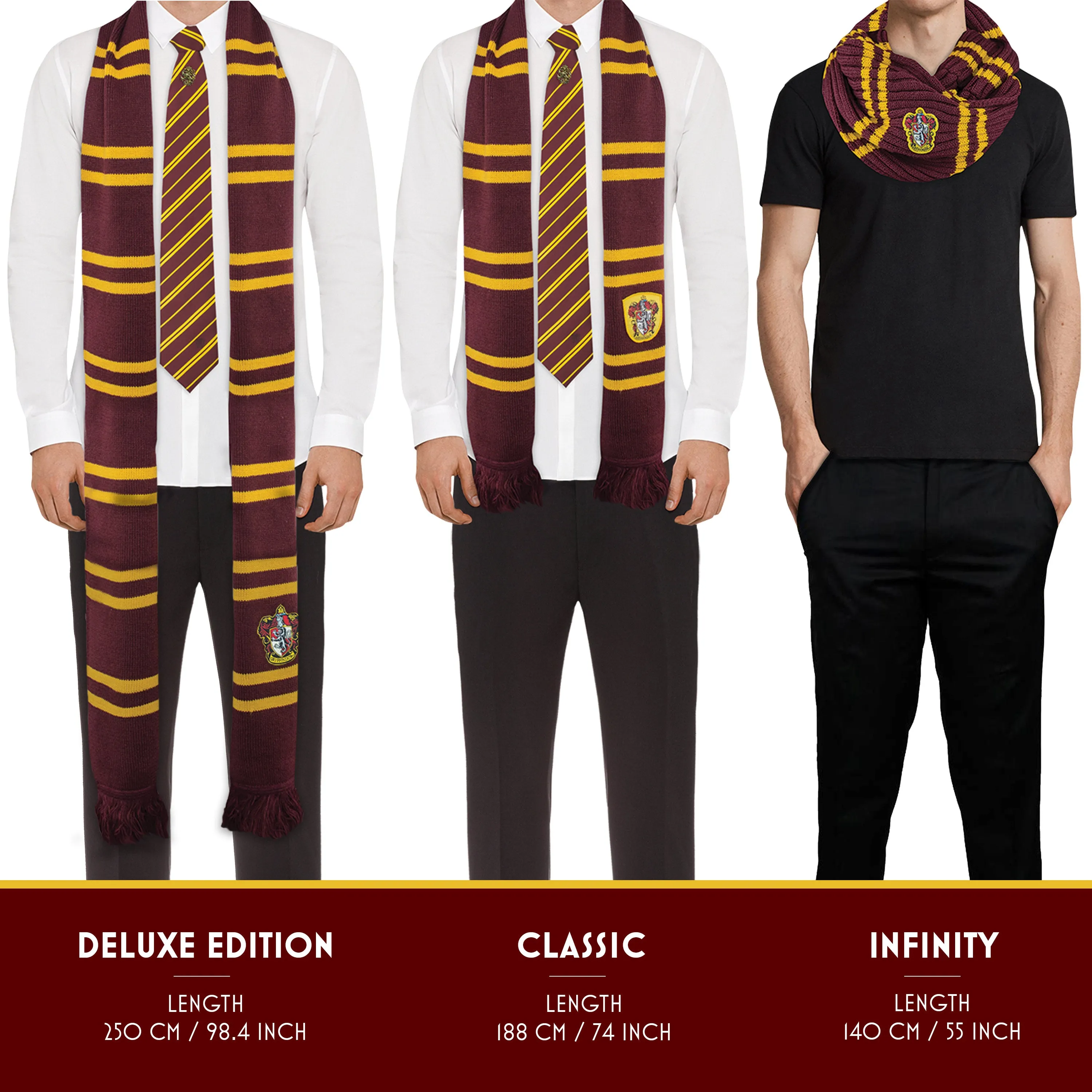 Gryffindor Infinity Scarf