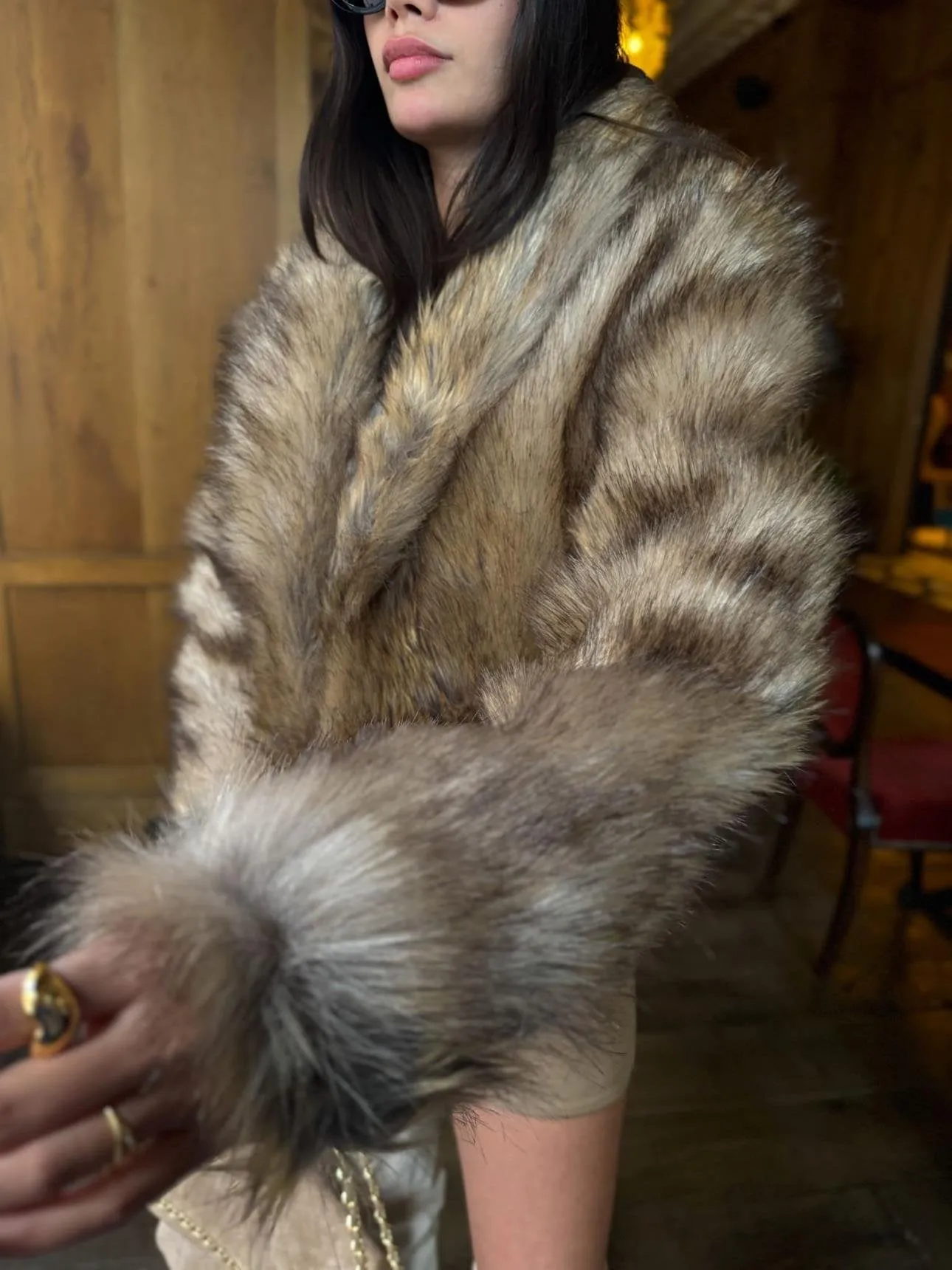 Imported Faux Fur Coat