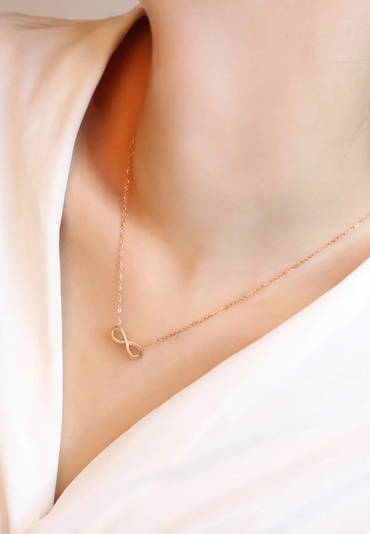 Infinity Endless Love Chain Necklace