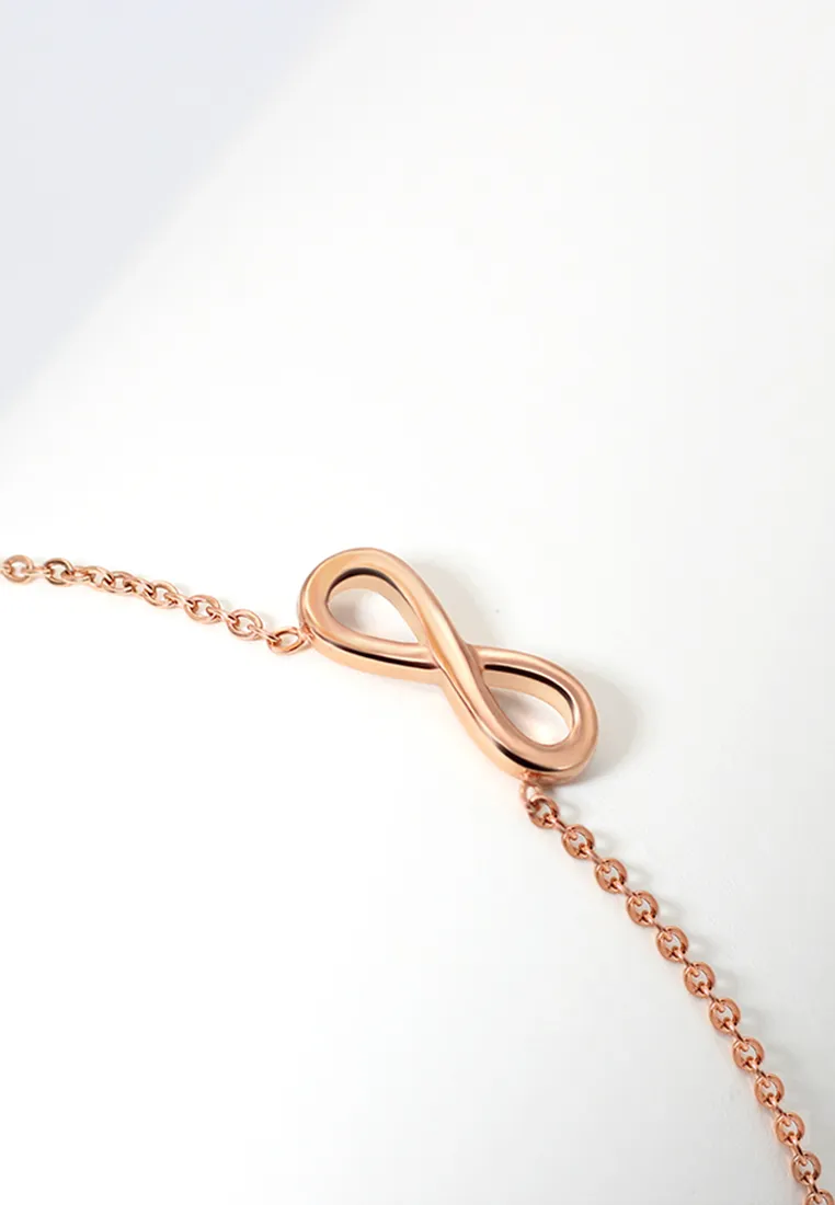 Infinity Endless Love Chain Necklace