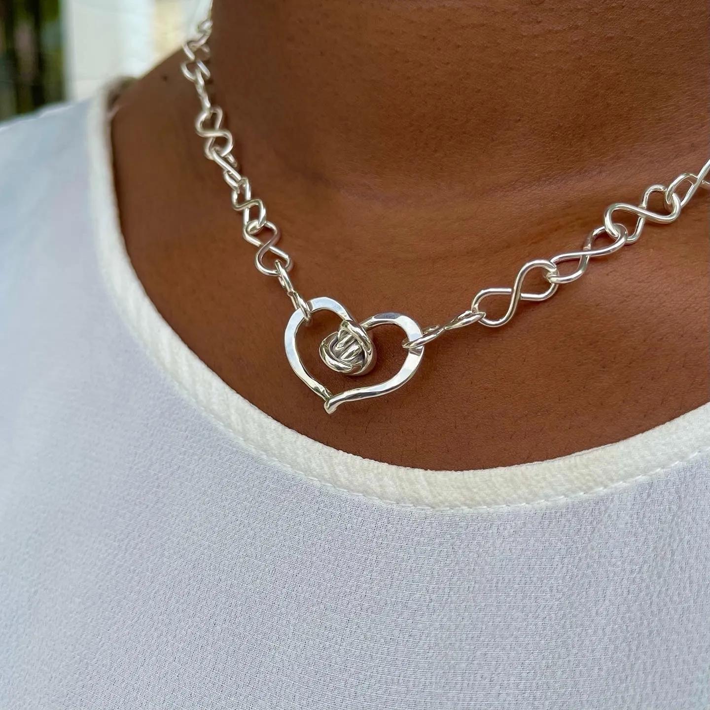 Infinity Heart Necklace