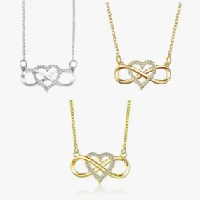 Infinity Heart Necklace