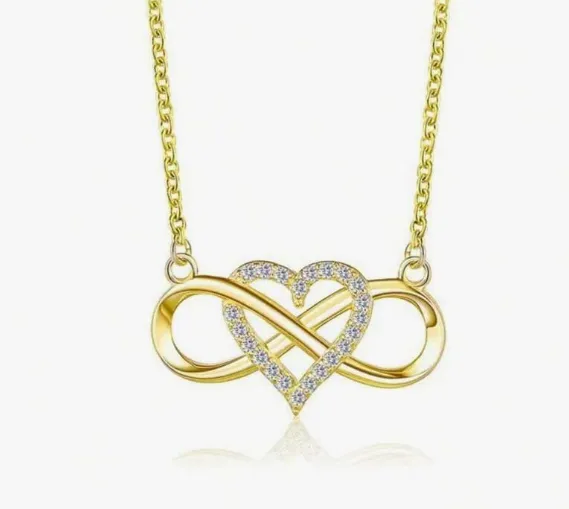 Infinity Heart Necklace