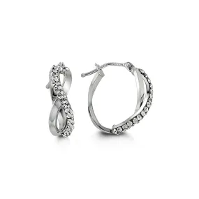 Infinity Hoop Earring