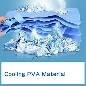 Instant Cooling Vest  -  PVA Water Activated Evaporative Cool Cold Vest