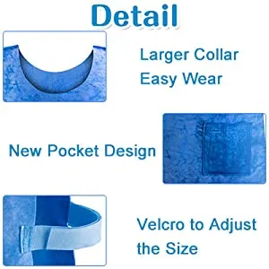 Instant Cooling Vest  -  PVA Water Activated Evaporative Cool Cold Vest