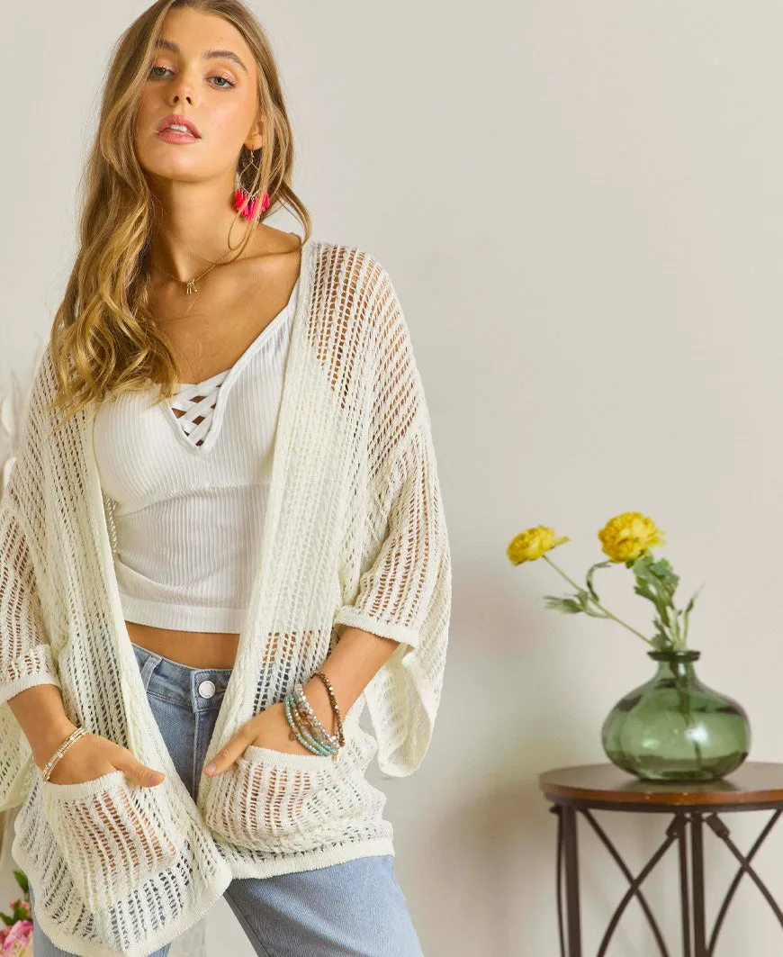 Ivory Kylee Cardigan