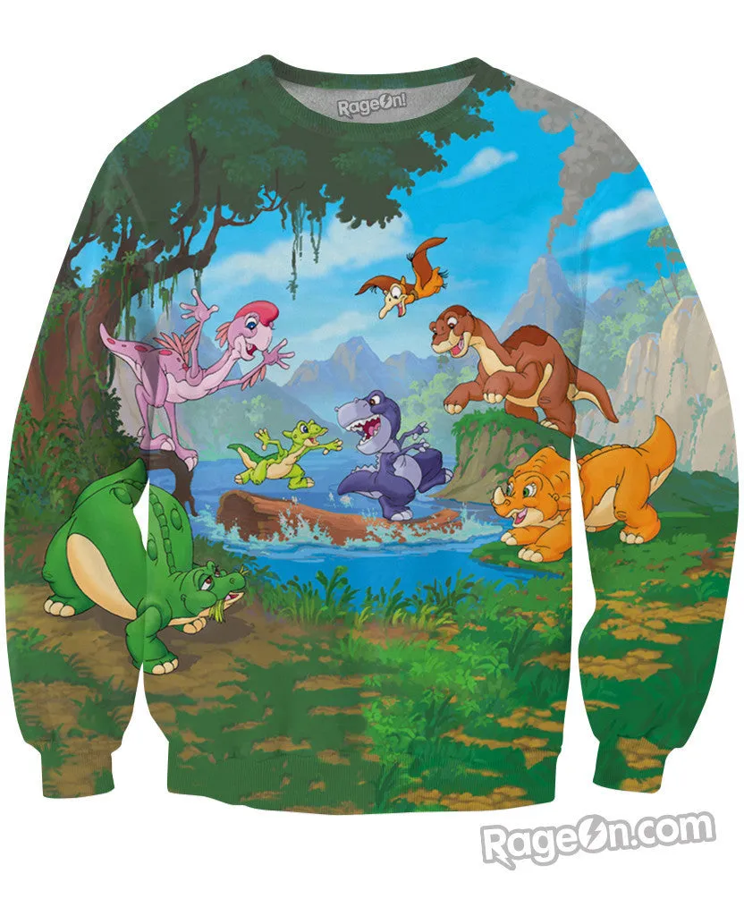 Land Before Time Crewneck Sweatshirt