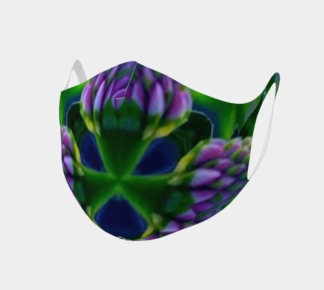 Lavender Burst 7 Poly Mask