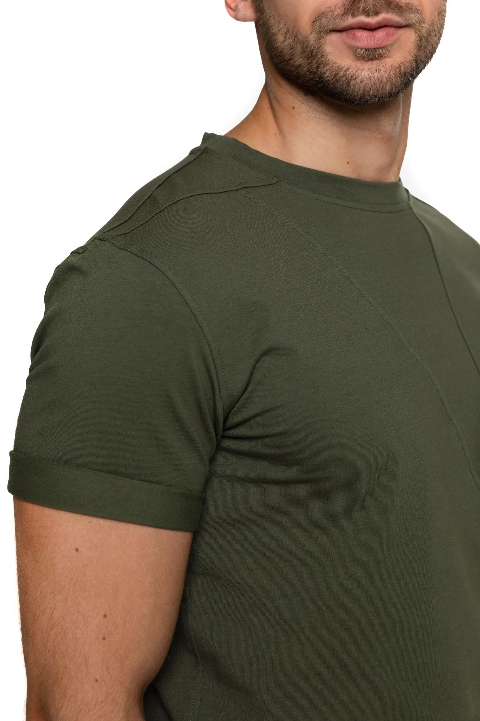 Lightweight asymmetric T-shirt