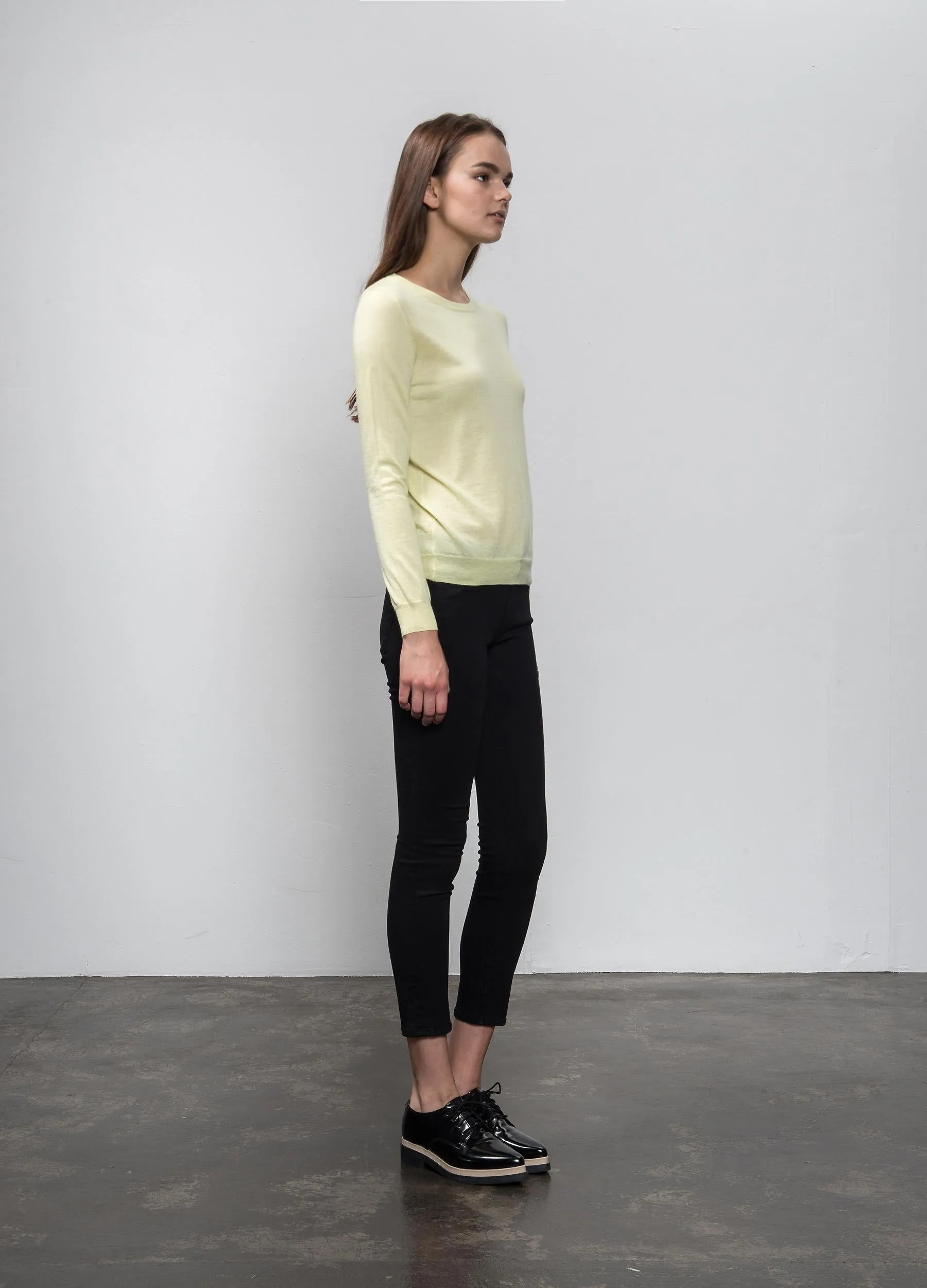 Lightweight Crew Neck_Key Lime