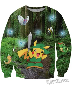 Linkachu Crewneck Sweatshirt