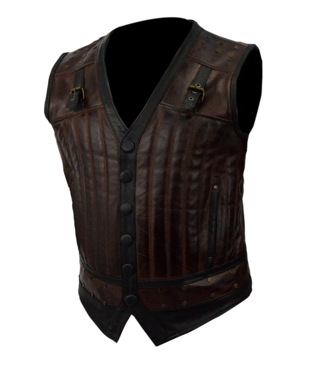 Lost Girl Dyson Thornwood Vest Brown