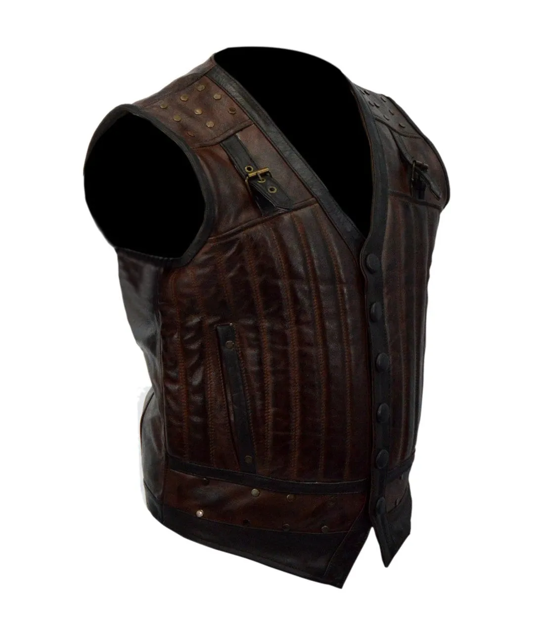 Lost Girl Dyson Thornwood Vest Brown