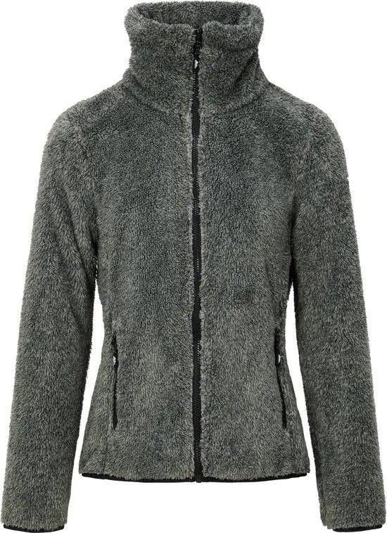 Nordberg Evy fleece vest dames groen