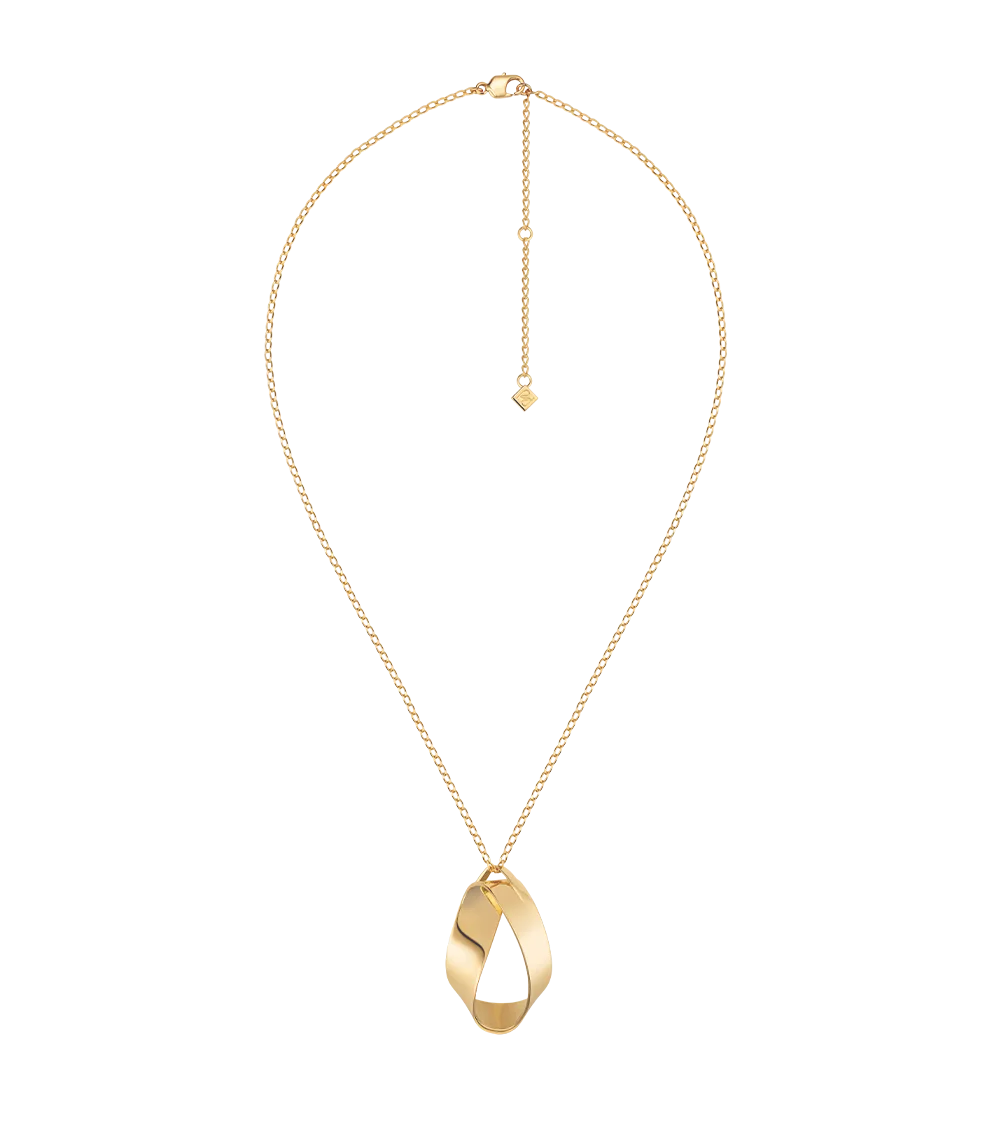 Éole Pendant - 24 carat gold gilded