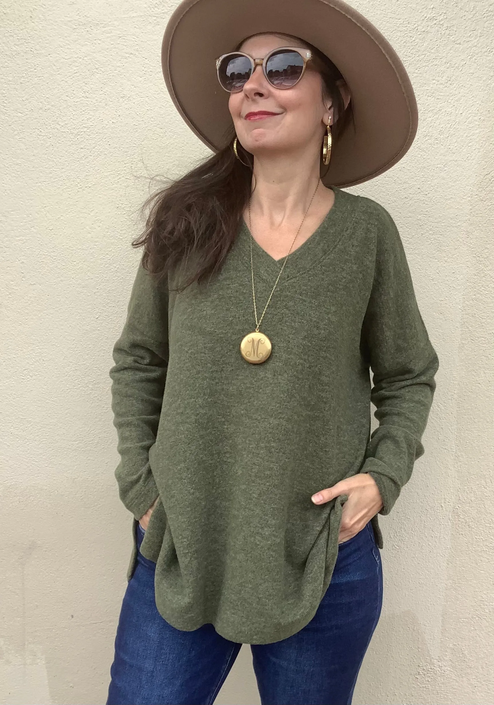 Olive Dream Sweater